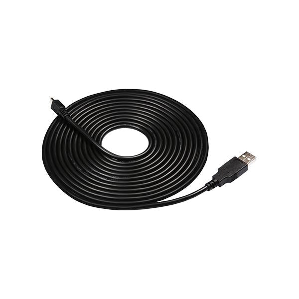 Trascendi il caricatore di auto Dual USB Dual USB TS-DPL3 per drivePro, cavo da 8 m 4m, tipo A USB a micro B