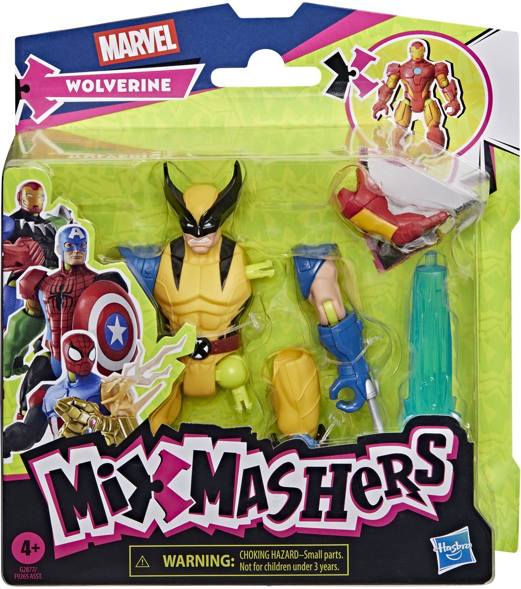 Marvel mixmashers Wolverine - action figure