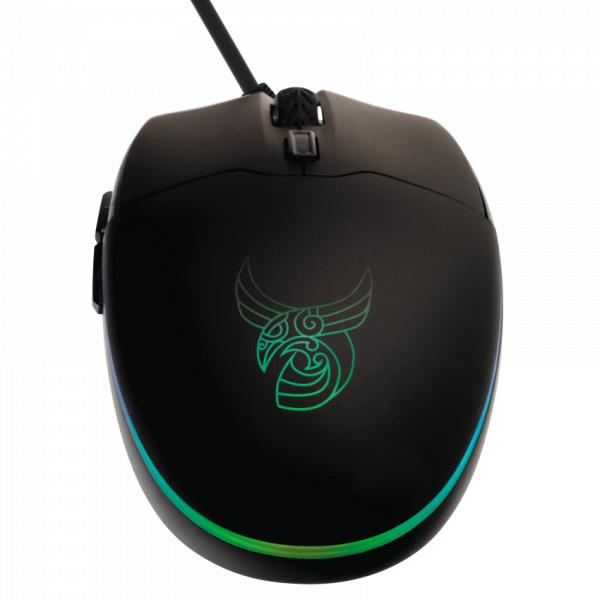 L33T Gaming L33T Gaming 160398 Mouse da gioco RGB Wired Hofud, 6 pulsanti, 3200 dpi, USB