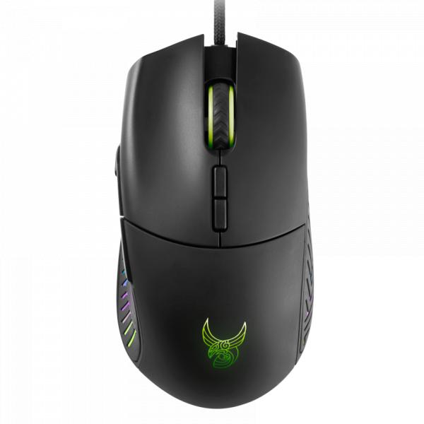 L33T Gaming L33T Gaming 160377 Draupnir Wireless Gaming Mouse, USB, 16,000 DPI, Qi Cargo, 1.6m