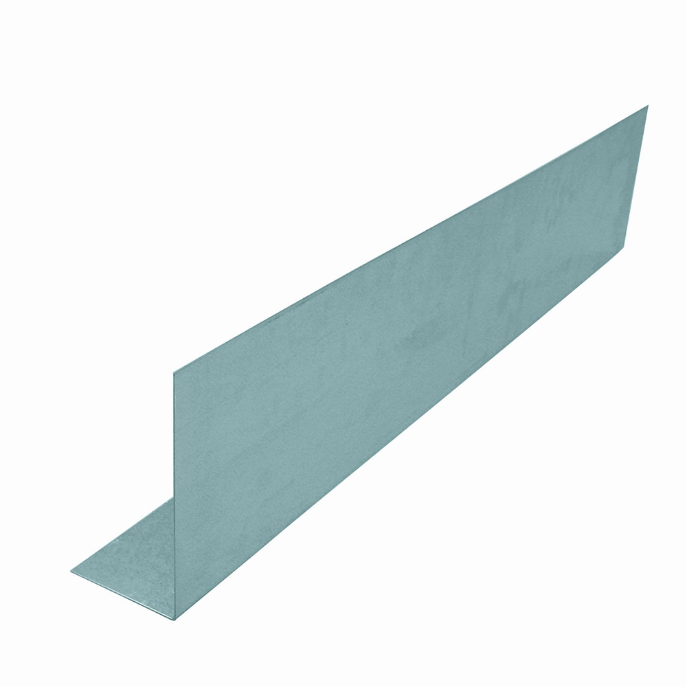 Caja borde gb 90° 200x2000x1,25 galvanizada con brida de 100mm | 1 pieza - 17710620
