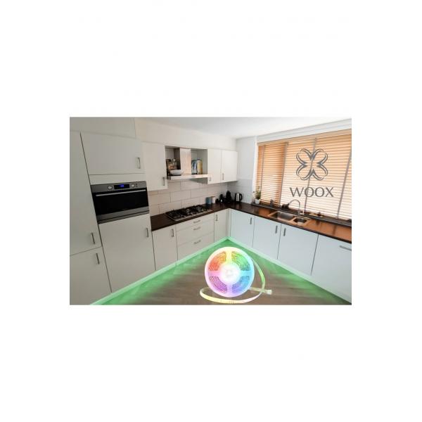 Wox Wox R5149 Kit a strisce LED + Funzioni musicali, Wi-Fi, 210 lm, 24 W, 3000K ~ 6500K, 1,5 m
