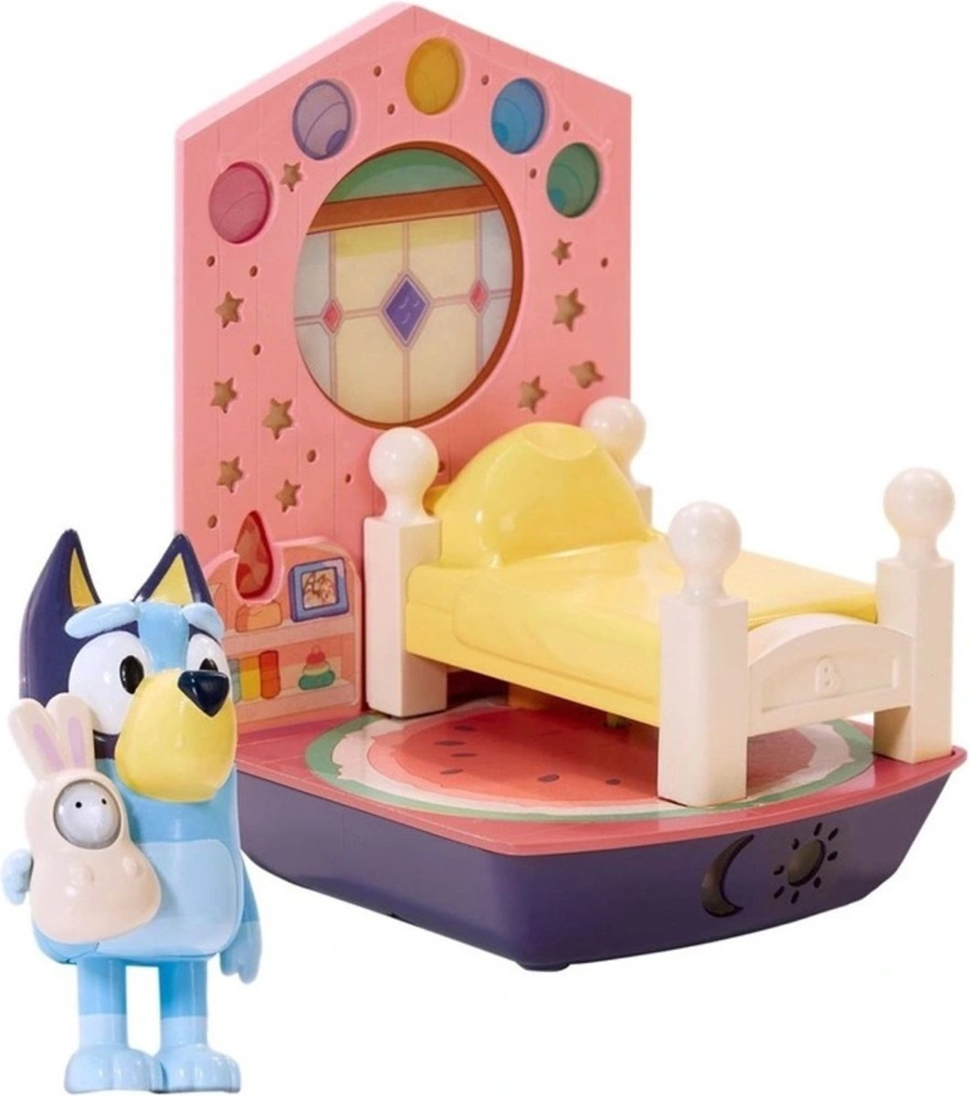 Bluey 3 in 1 lampada notturna, lampada da comodino e slaaptrainer