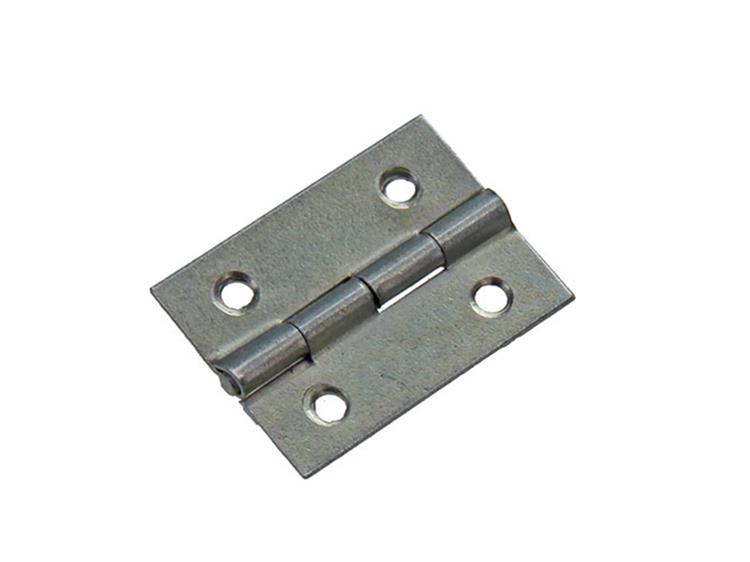 Mack 1013245 - 4 bisagras estrechas galvanizadas h 25 x w 18 mm | 5 piezas