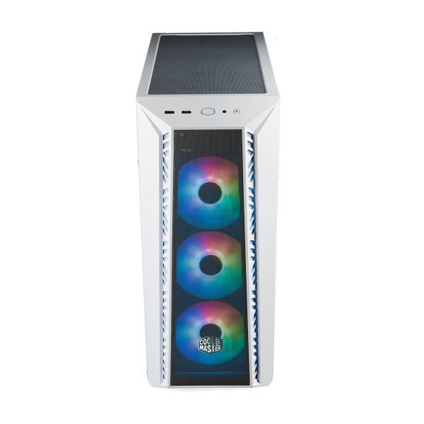 Cooler Master Cooler MB520-WGNN-S01 Masterbox 520 White, ATX, MIDI-Tower, Finestra trasparente da bordo a bordo