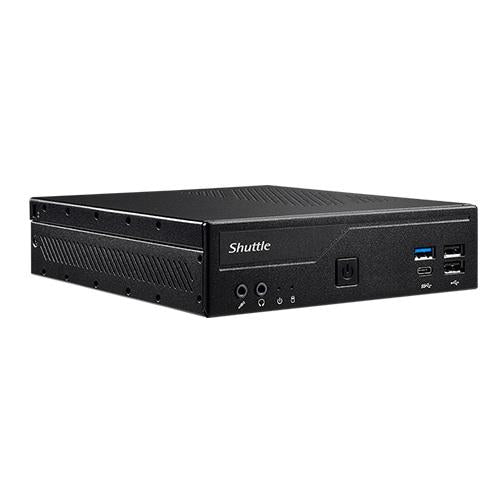 Shuttle Shuttle DH610 XPC Slim PC Barebone, LGA1700, Intel H610, 2x DDR4 (Max.64 GB) 1x2.5 Bay, M.2, HDMI,