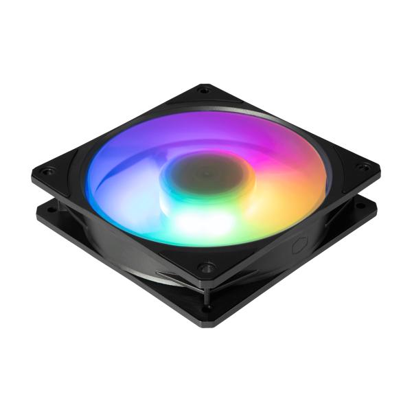 Cooler Master Cooler MFZ-M2DN-24NP2-R1 Mobius 120p Argb, 120 mm, 2400 giri / min, 30 dB, 75,2 cfm, nero