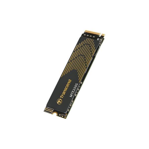 Trascendi Transcend TS1TMTE250S MTE 250S, 1 TB, M.2 2280, PCIE GEN4X4, NVME, 3D TLC W DRAM, Diskink