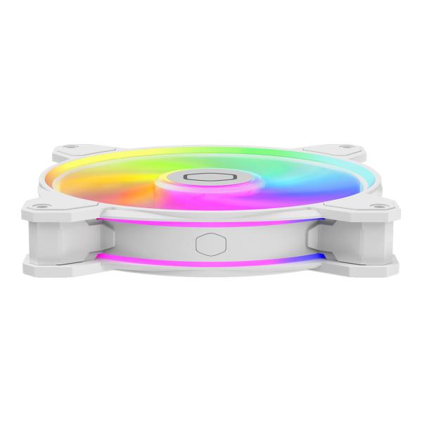 Cooler Master Cooler MFL-B4DW-16NP2-R2 Masterfan MF140 HALO2 White Edition, 140 mm, 27 dBA, 59.51 CFM, Whit