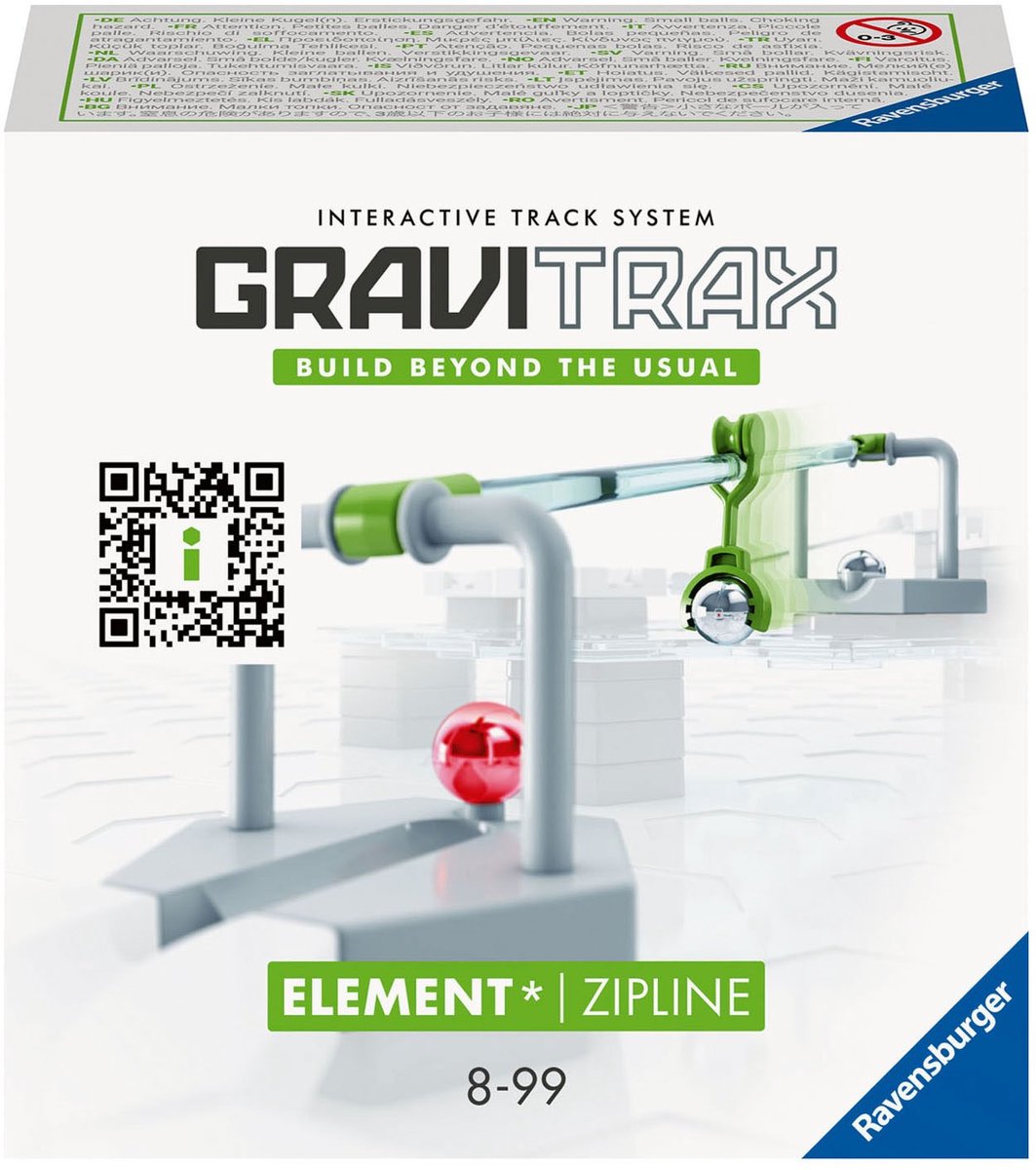 Gravitrax ® zipline extension - marble track
