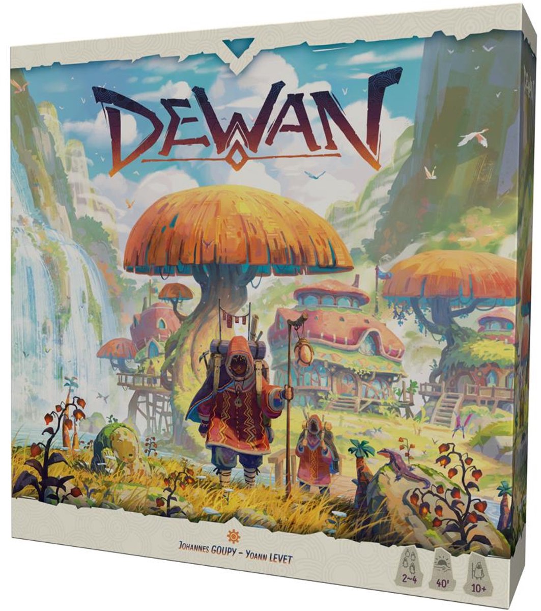 Asmodee strategisch bordspel dewan voor 2-4 spelers 10 jaar+.