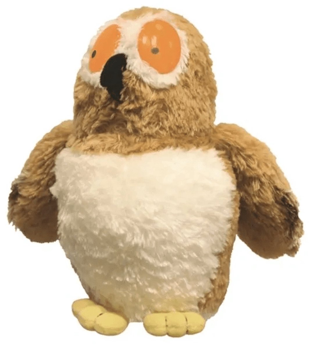 Búho aurora gruffalo 18 cm - peluche