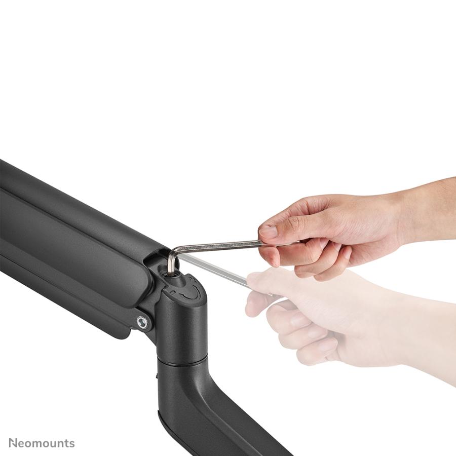 Neomounts DS70PLUS-450BL1 MONTAJE DEL MONITOR DE MONITOR FULL MONTAJE, 17-42, 18 kg, 100x100 mm, negro