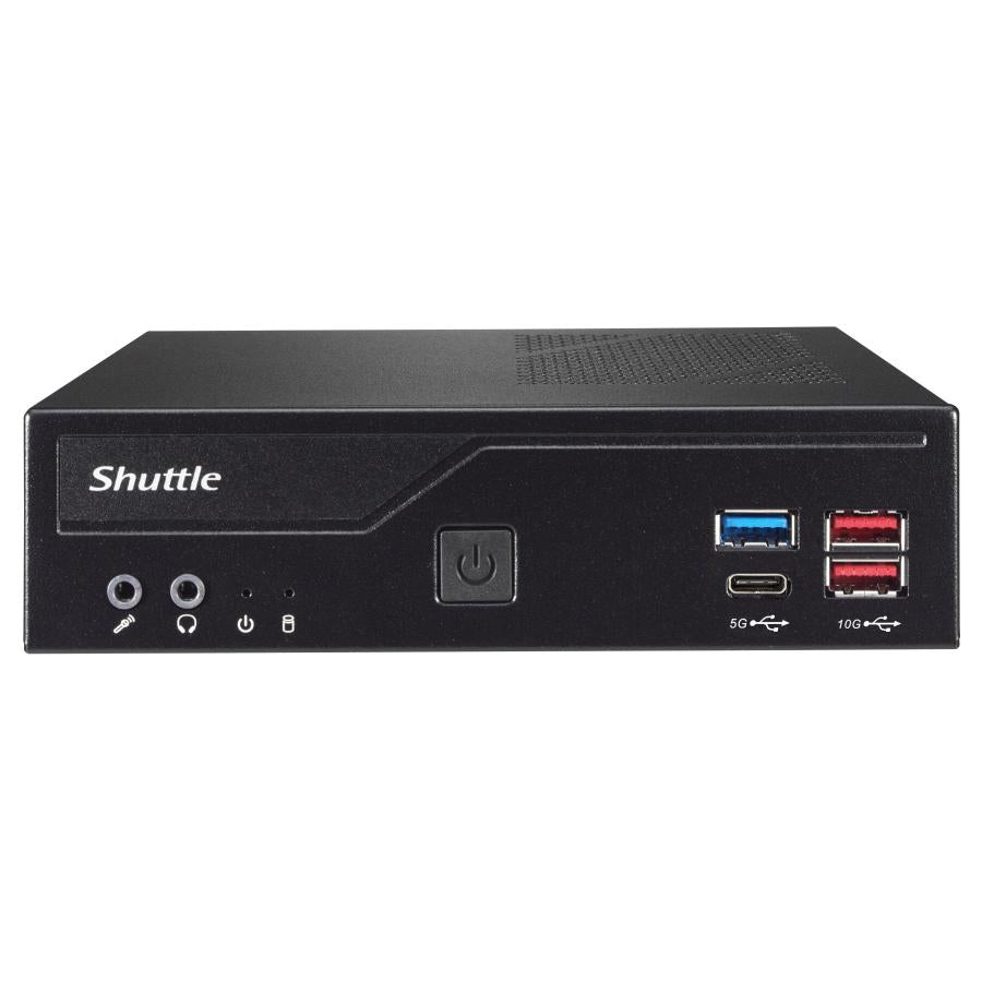 Shuttle Shuttle DH670V2 Mini PC Barebone, LGA1700, H670, DDR4, 2X HDMI, 2x DP, 2x 2.5G LAN, 8x USB, 24 7 7