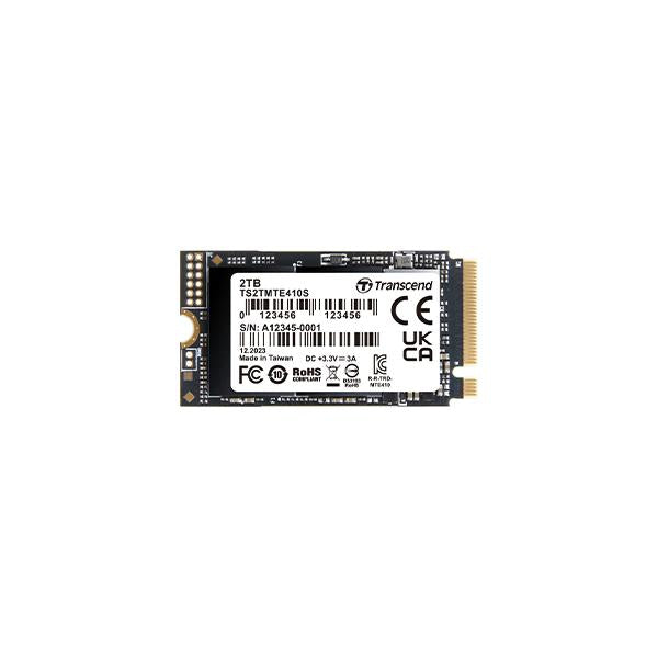 Trascendi trascendere TS1TMTE410S 410S SSD, 1TB, M.2 2242, NVME, PCIE GEN4X4, DRAM-INTERE, 5000 MB S, 330K IOPS