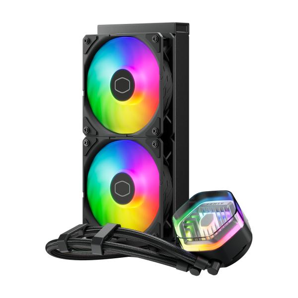 Cooler Master Cooler MLX-D24M-A25PZ-RW Masterliquid 240 Atmos Argb, 4-pin, 2x 120mm, 690-2500 rpm