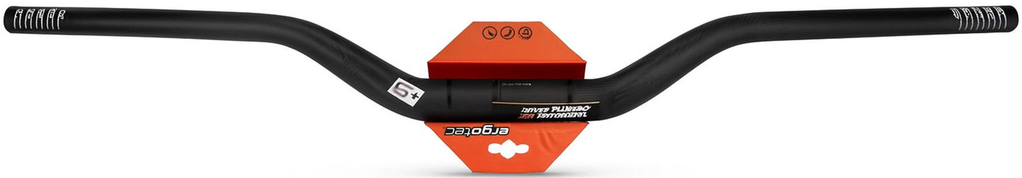 Barra a monte dello sterzo Ergotec 50 6+ Ø31,8 mm - nero