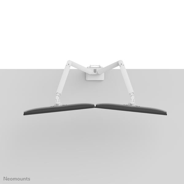 Neomounts Neomounts Desk Monitor brazo, paja de abrazadera, 43.2 cm (17) 88.9 cm (35) 100 x 100 mm, ajuste de altura