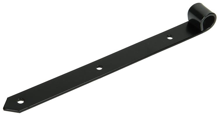1013237 - bisagra de persiana simple negra 30 cm Ø 18 mm | 6 piezas