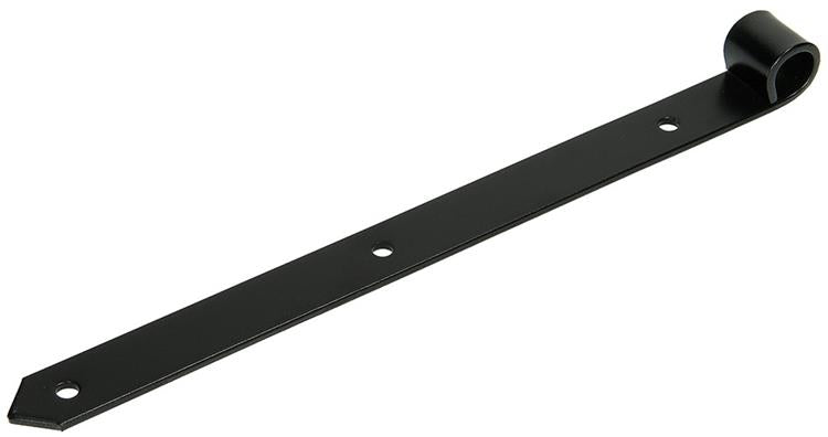1013639 - bisagra de persiana simple negra 35 cm Ø 18 mm | 6 piezas