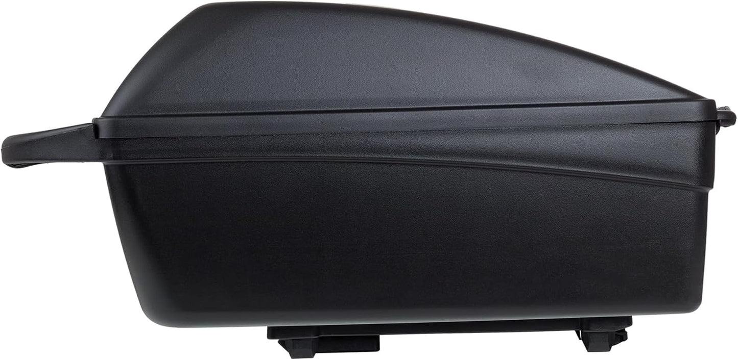 Polisport Top Case - Per biciclette con MIK o MIK -HD Sistema di montaggio -11L - nero