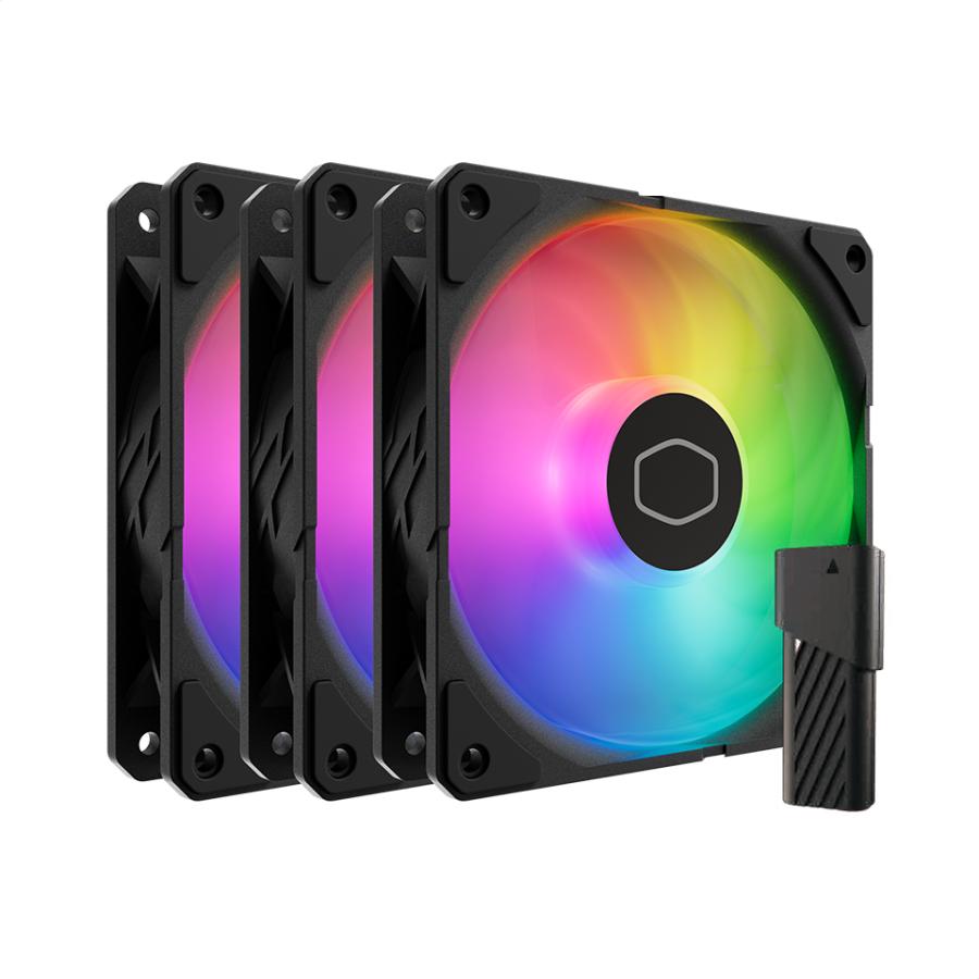 Cooler Master MFX-B2DN-253P2-R2 Flowflow Edge 120 Argb 3-in-1, 3x 120 mm, 690 ~ 2500 ± 10% RPM