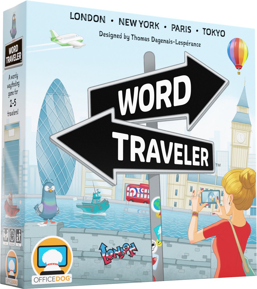 Giochi orribili viaggiatore di parole - gioco da tavolo inglese