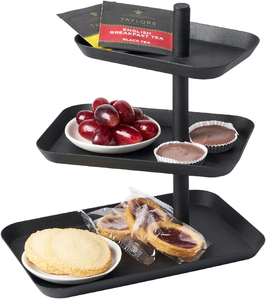 Yamazaki etagere 3 strati - torre - nero