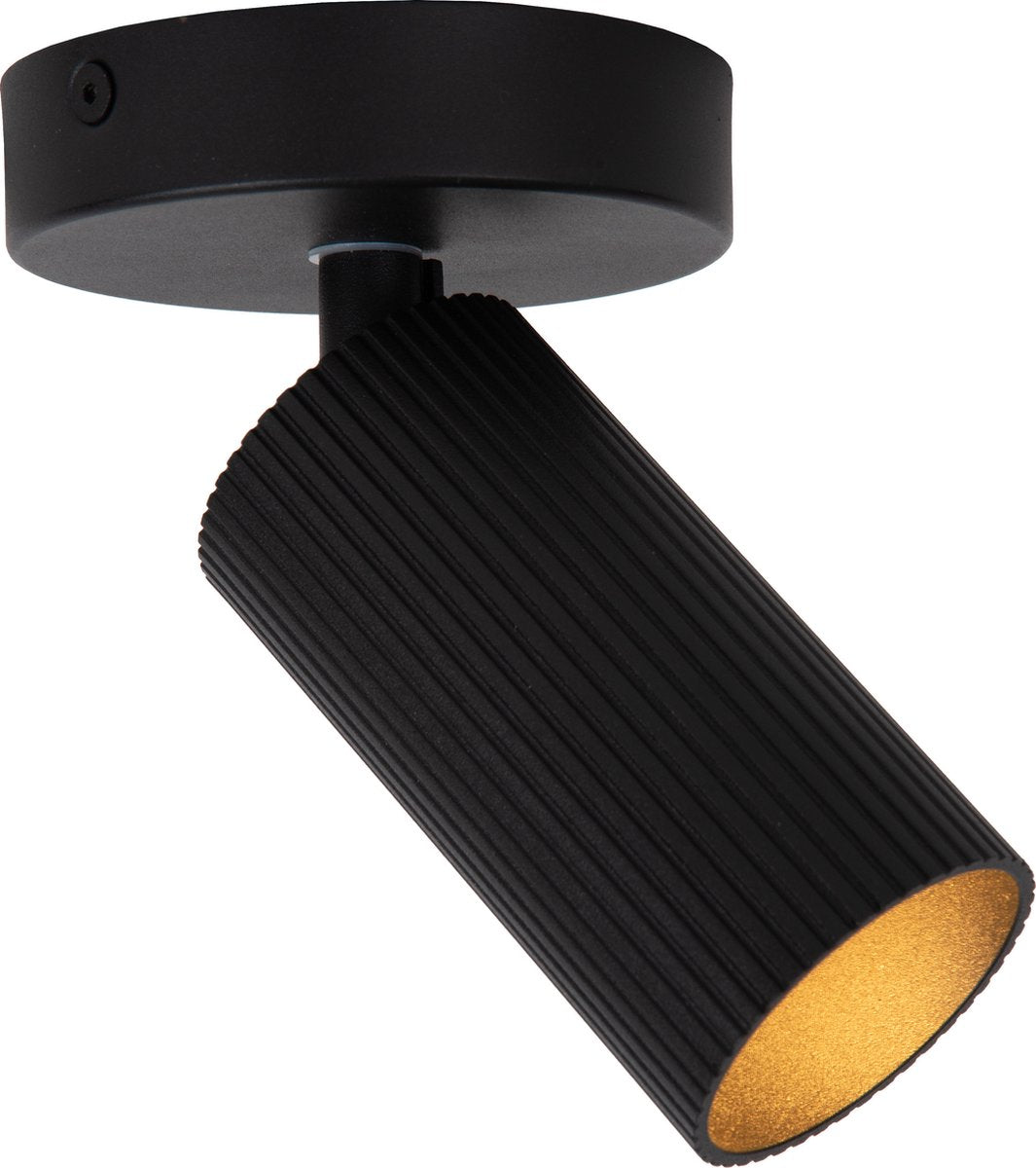 Lucide club - faretto da soffitto (lampada da soffitto) - 1xgu10 - nero