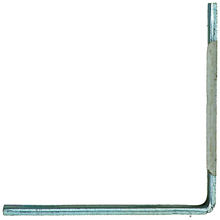 1013397 - cuadrado plegado galvanizado alco 1001 2 pulgadas | 50 piezas