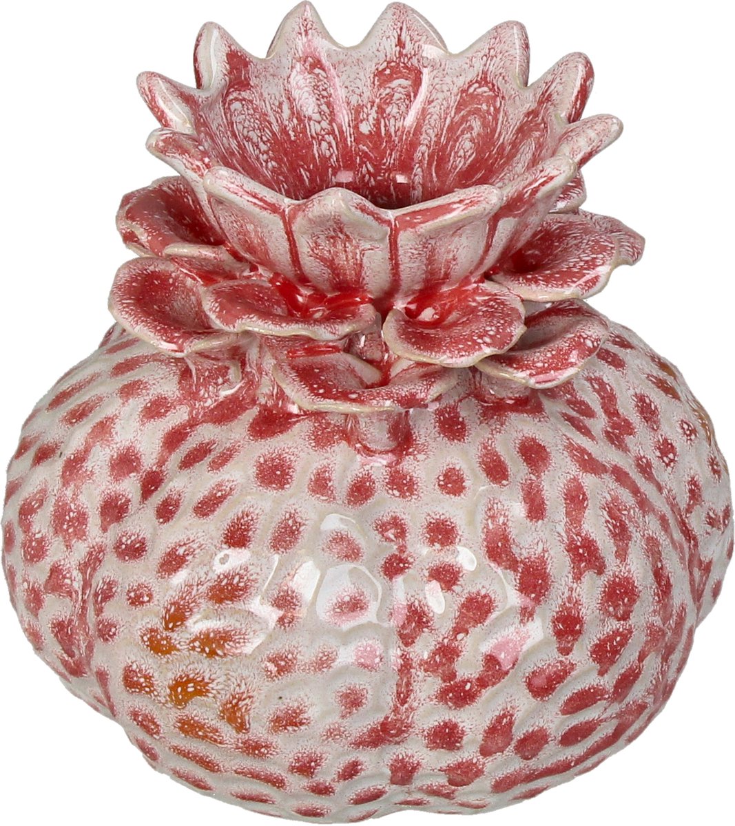 Vaso collezione HD gres rosa 17,5x17,5x15,5cm