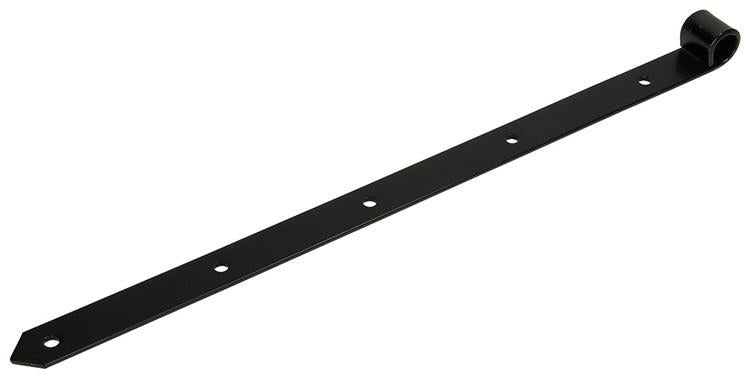1013728 - bisagra de persiana simple negra 50 cm Ø 18 mm | 6 piezas