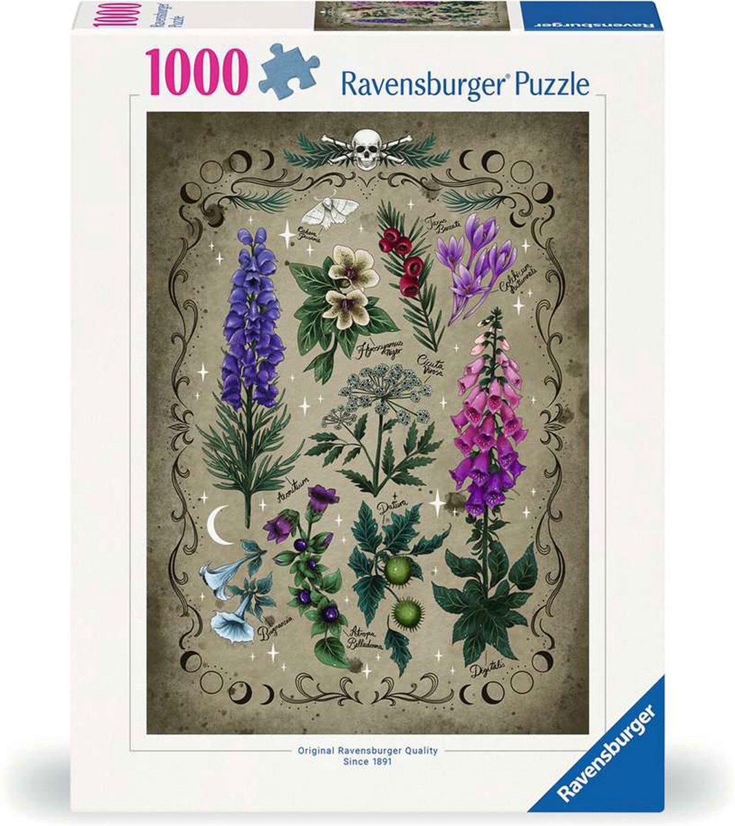 Ravensburger Jigsaw Puzzle Giftpflanzen, 1000.