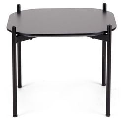 Mesa de recepción Paperflow con MDF lacado en negro