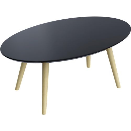 Mesa de recepción paperflow scandi mdf lacado negro