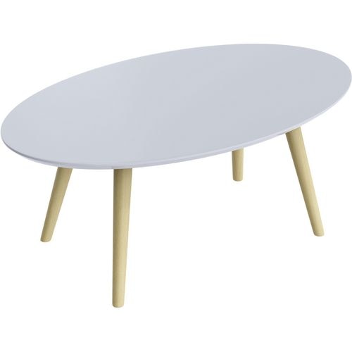 Mesa de recepción paperflow scandi mdf lacado blanco