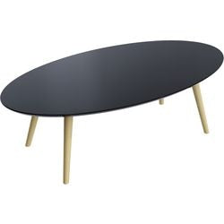 Mesa de recepción paperflow scandi mdf lacado negro