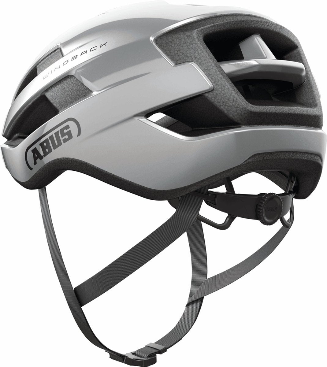 Casco Abus Wingback Gleam Silver l 57-61 cm