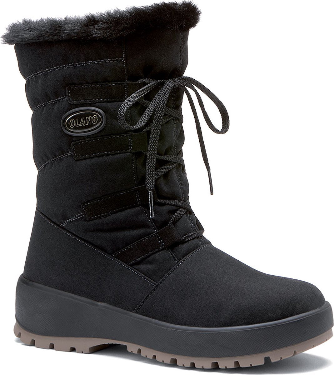 Stivali da neve Olang Nora oc Spike da donna - nero