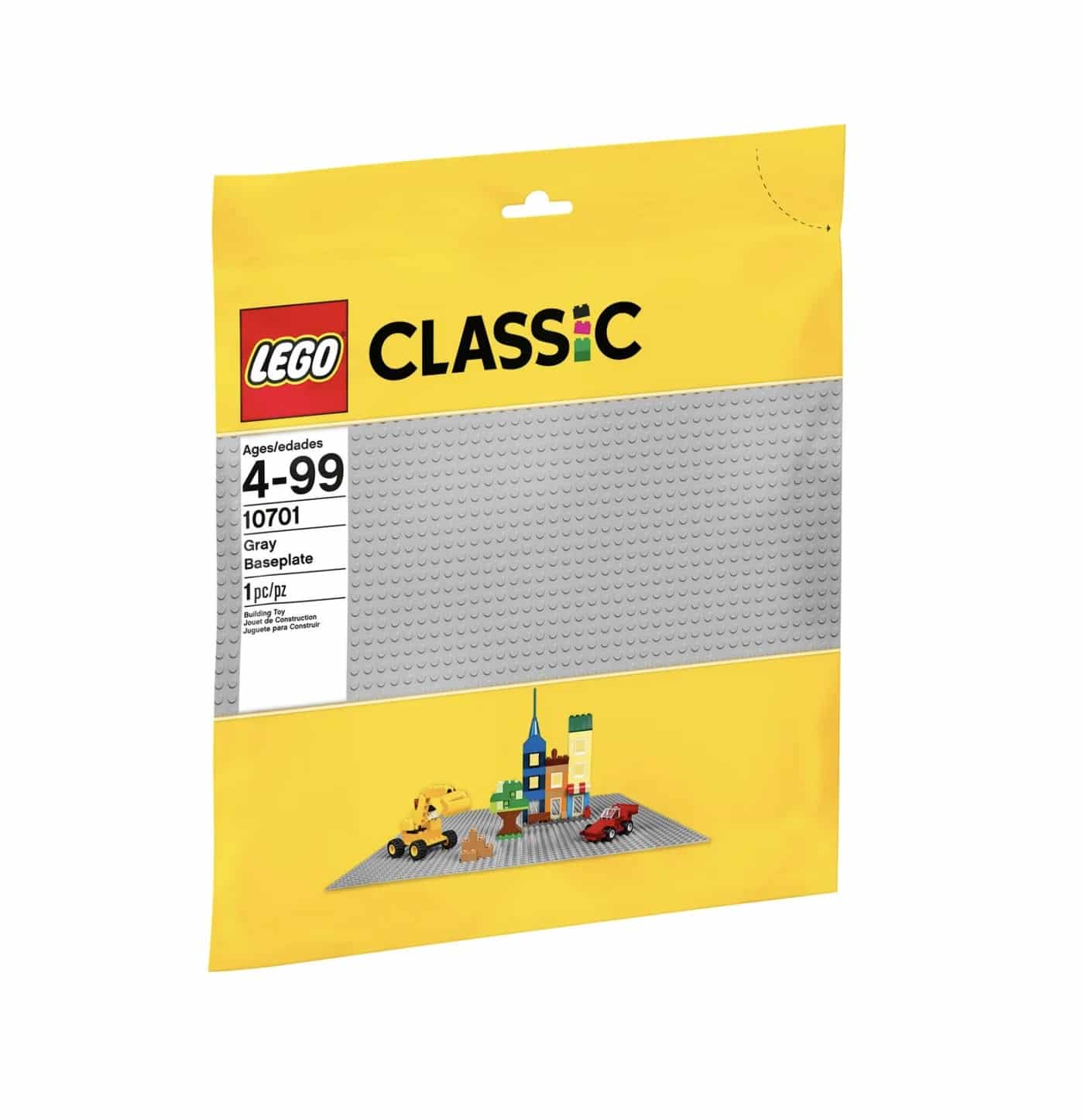 LEGO 10701 grande piastra di base grigia
