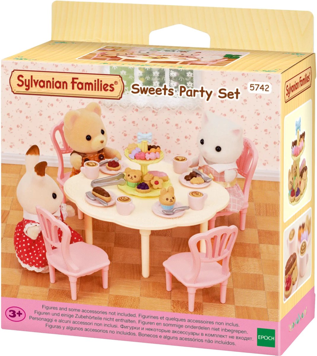 Sylvanian families 5742 feestset- poppenhuisinrichting
