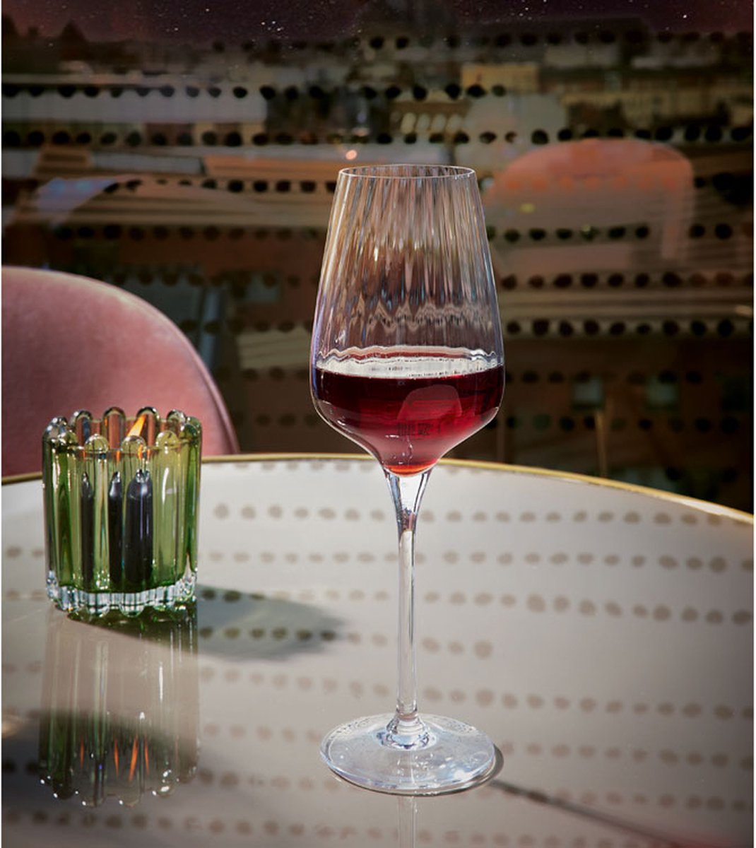Chef sommelier chef sommelier simmetria - bicchiere da vino - 45cl - set-6