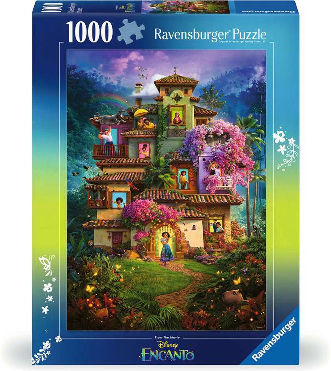 Ravensburger – 12000608 – puzzle – 1000 pezzi – disney encanto