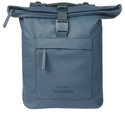 Basil borsa doppia bici brooklyn mik 41l 14 x 30 x 37 cm - blu