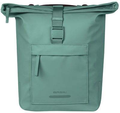 Basil borsa doppia da bicicletta brooklyn mik 41l 14 x 30 x 37 cm - verde