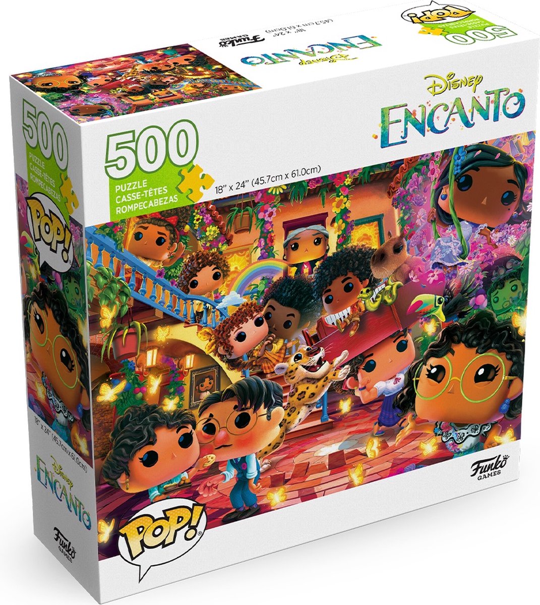 Funkopop! puzzle: disney - incanto