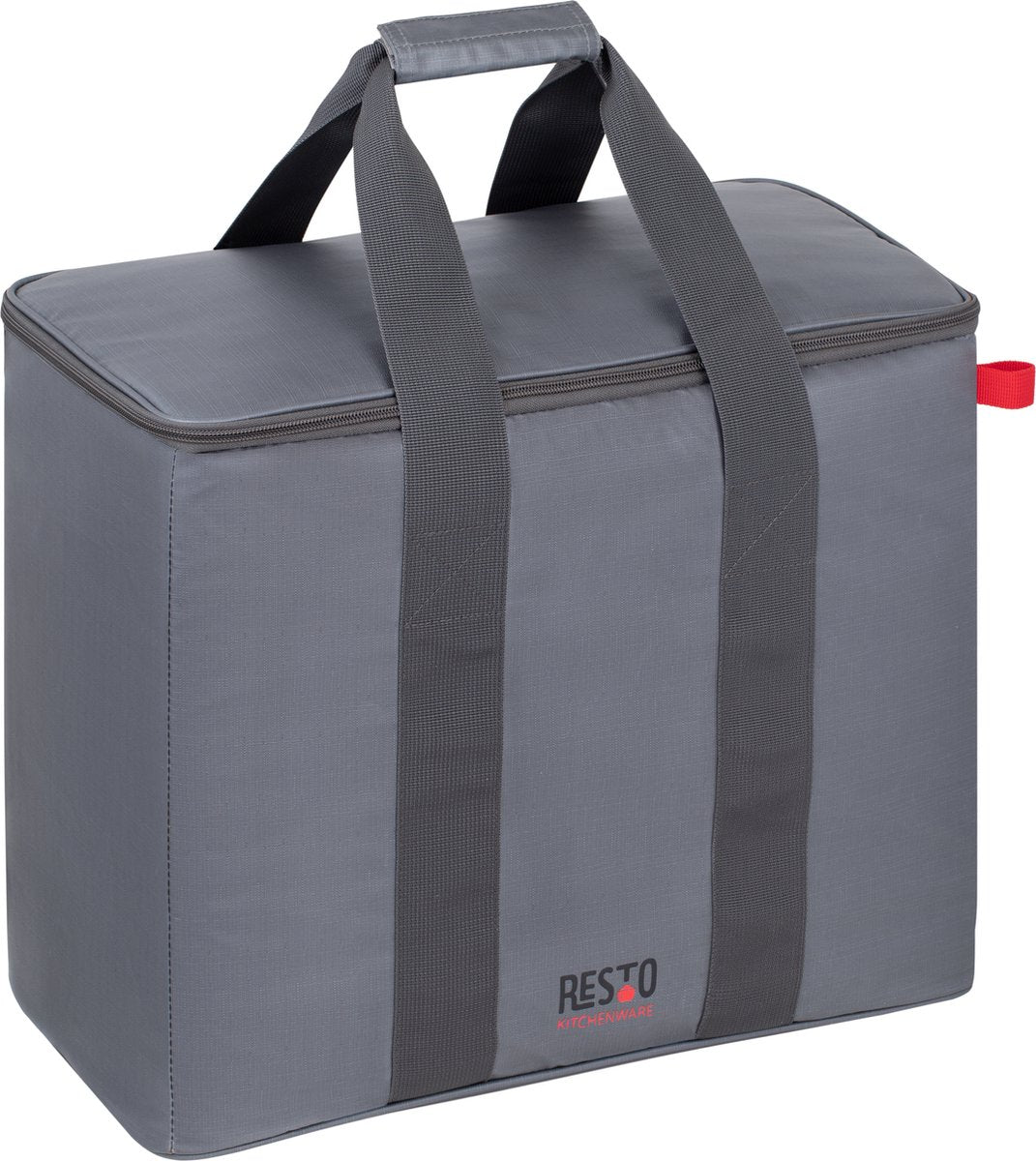 Resto polis koeltas – 30l – grijs – waterafstotend – lekvrije voering – draagriem – picknick reizen