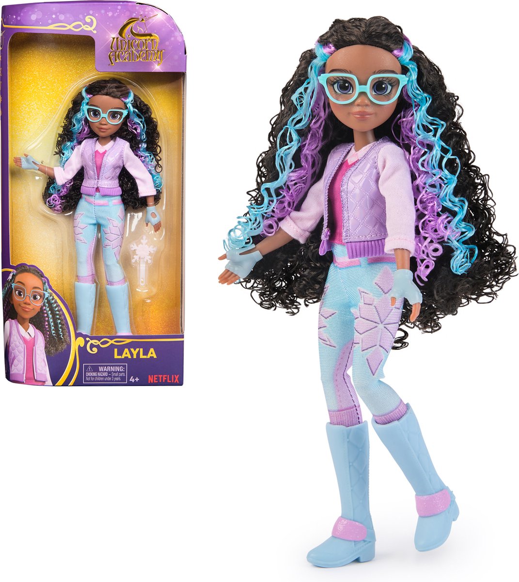 Spinmaster Unicorn Academy Pop Layla (24 cm)
