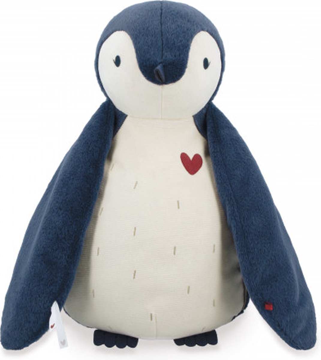 Kaloo complices – pinguin knuffel - 50 cm. - met inbakerdoek