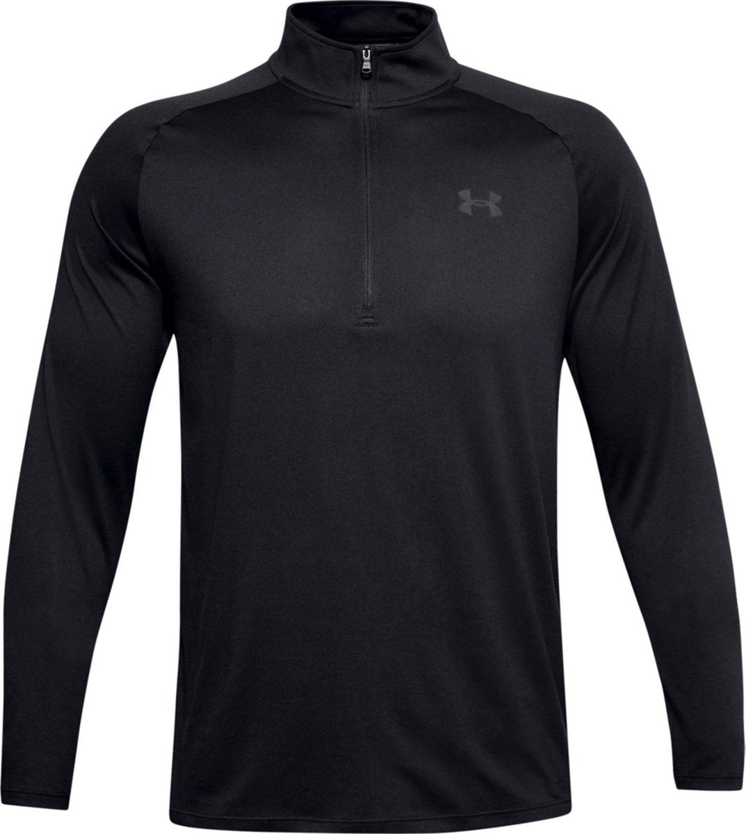 Maglia sportiva da uomo Under Armour ua tech 2.0 1 2 zip-blk - nera - antracite